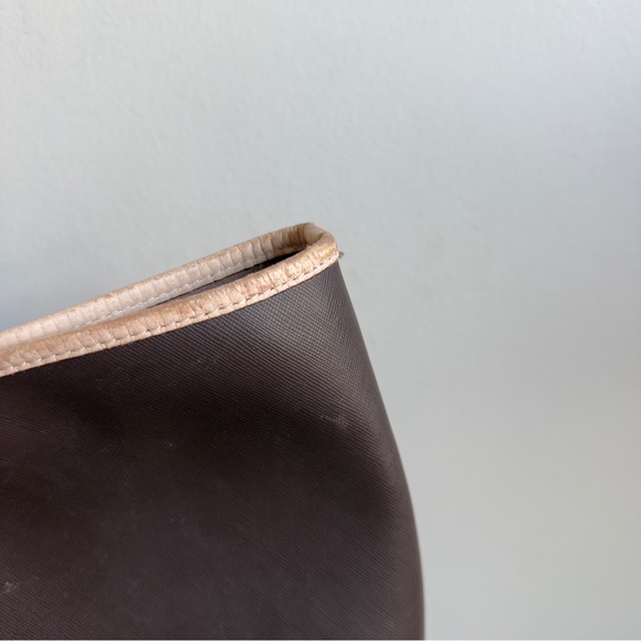 Coach Metro Brown Saffiano Leather Tote - Picture 6 of 12